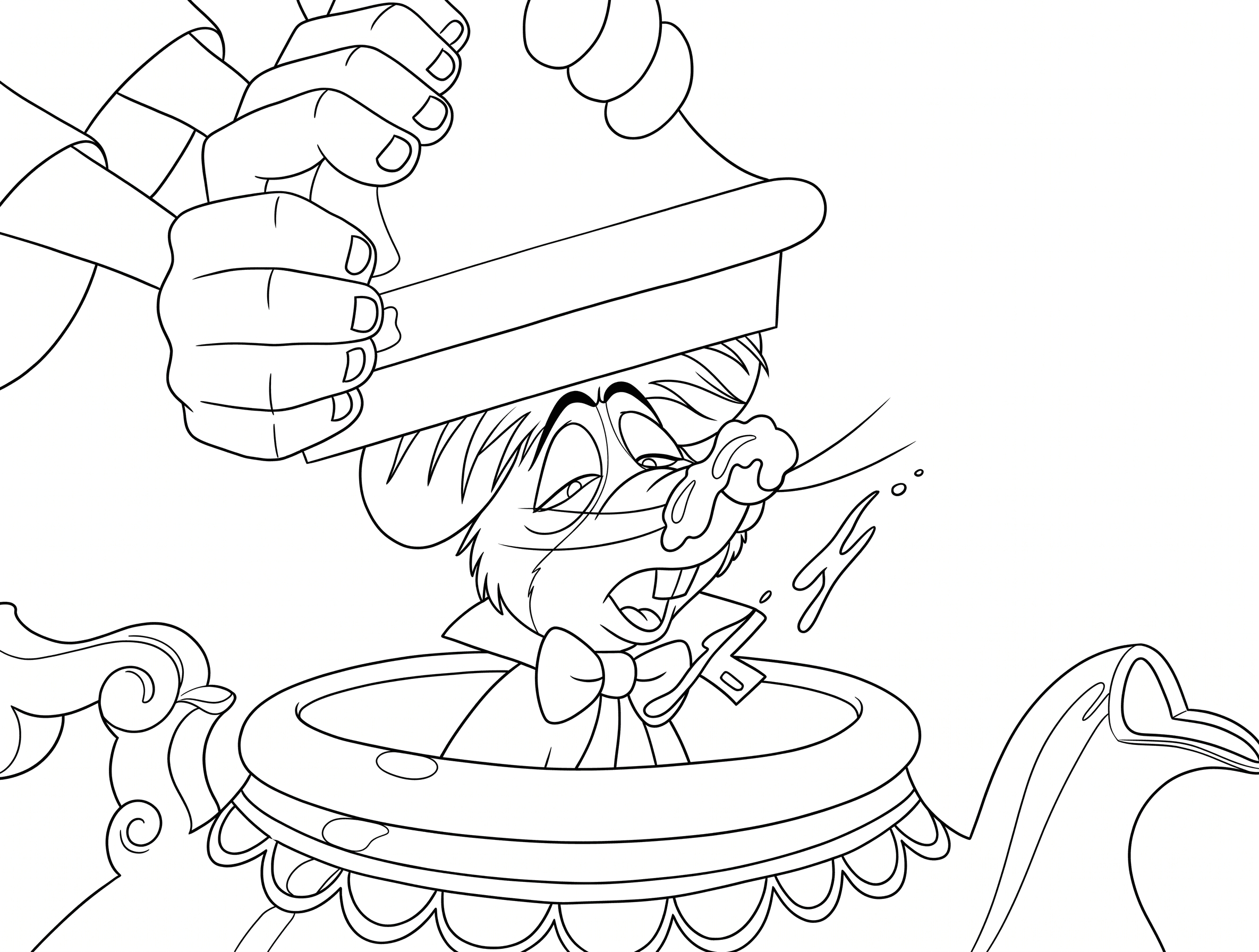 Arganaz para colorir