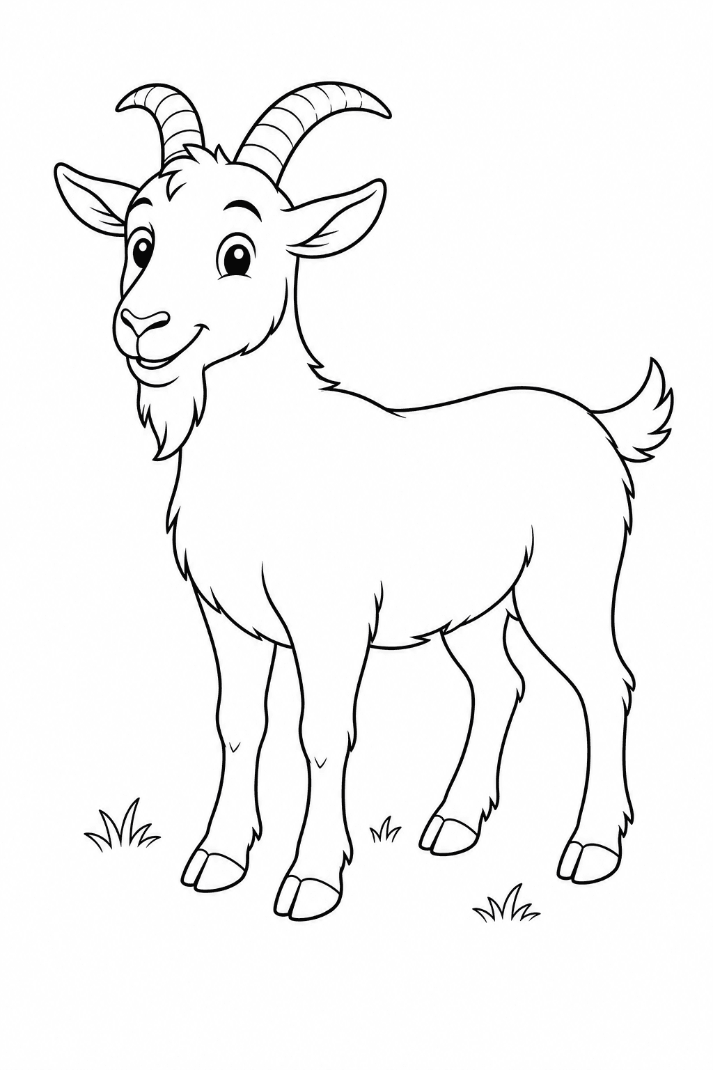 Bode para colorir