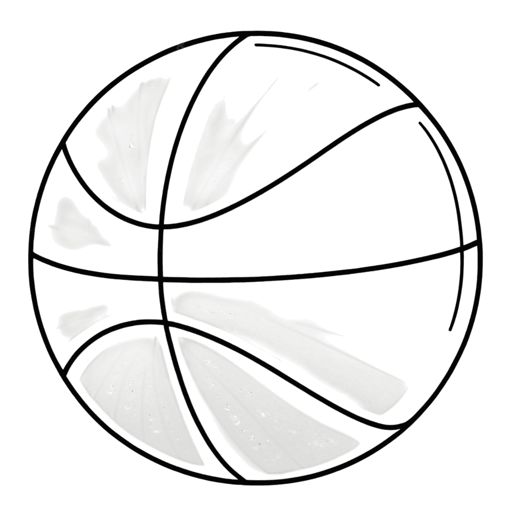 bola desenho para colorir