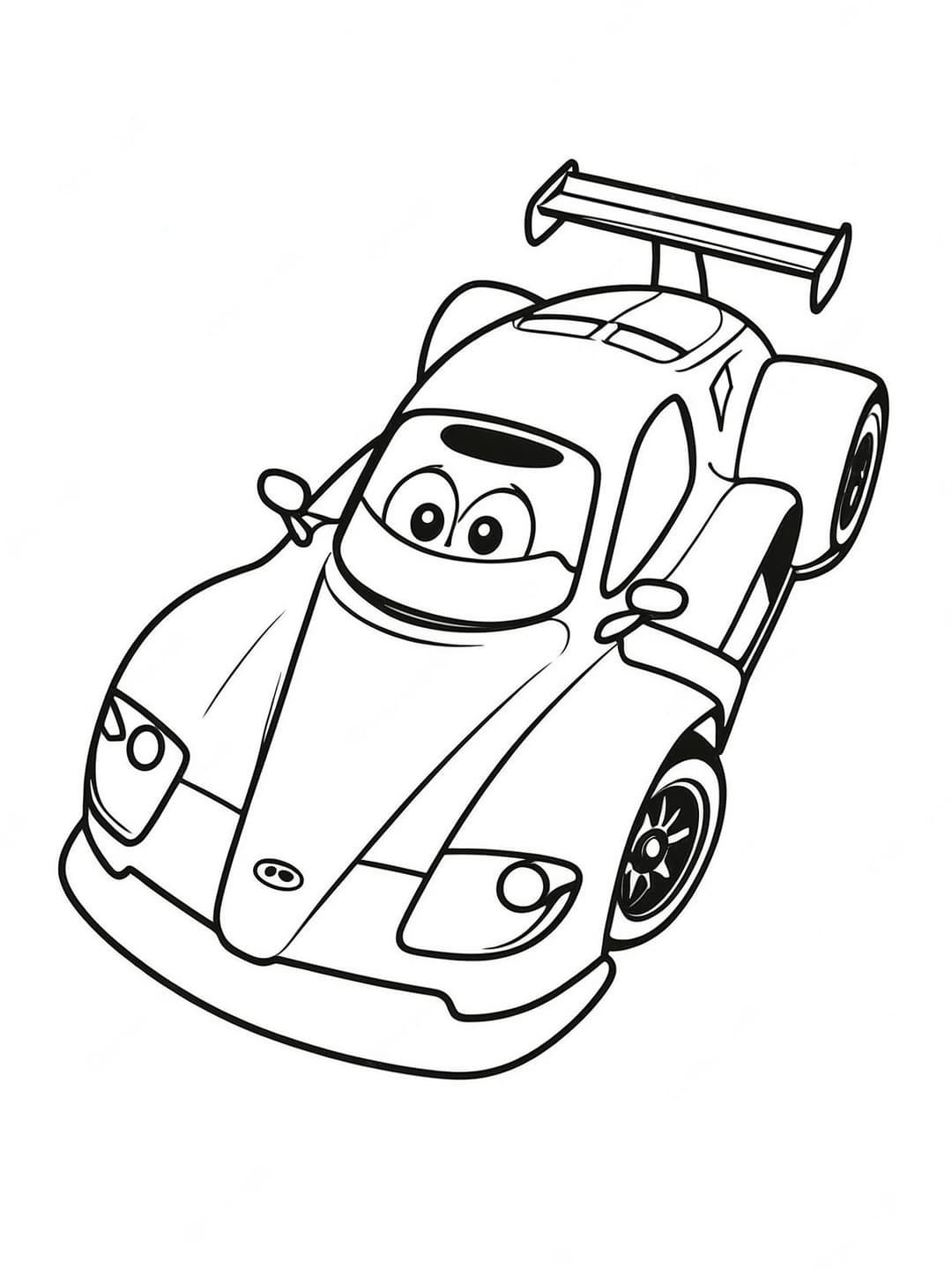 desenho para colorir carros de corrida