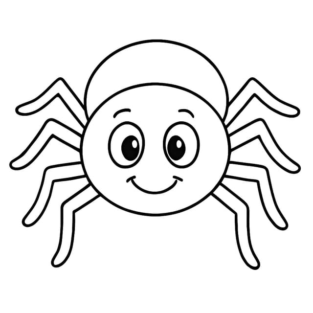 Desenhos Para Colorir Aranha