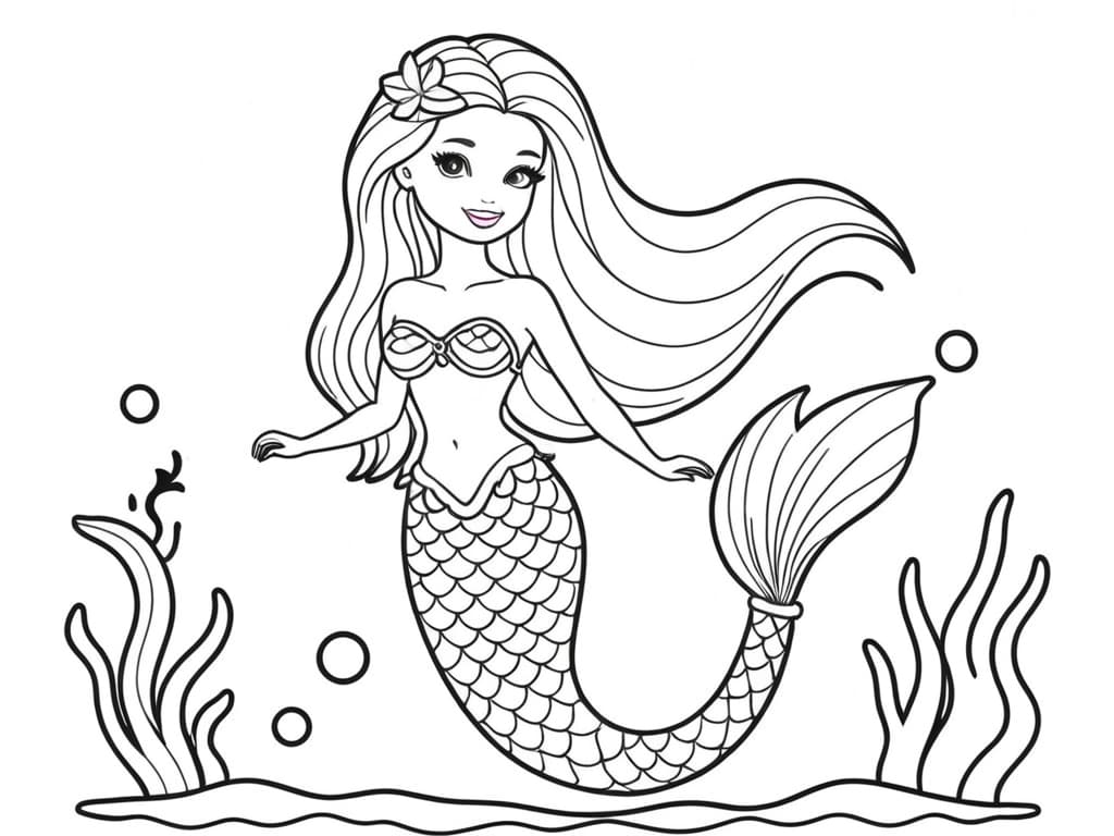 Barbie sereia