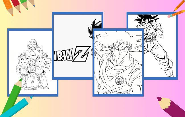 Dragon Ball Para Colorir