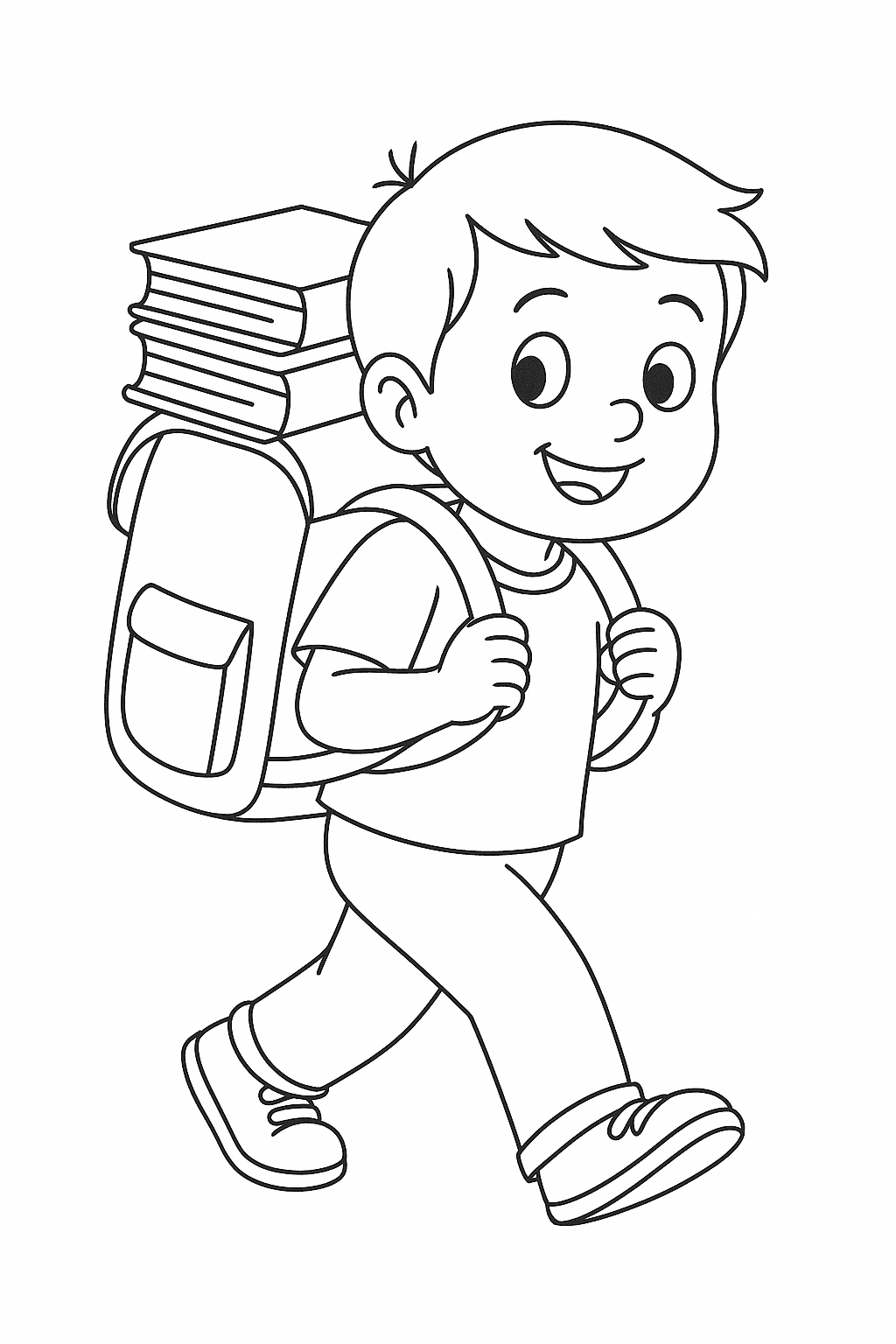Desenho De Escola Para Colorir