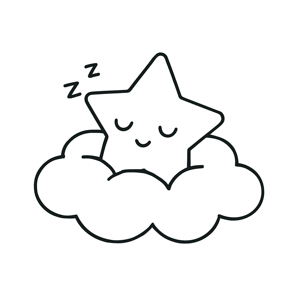 16 Desenhos de Estrela para colorir