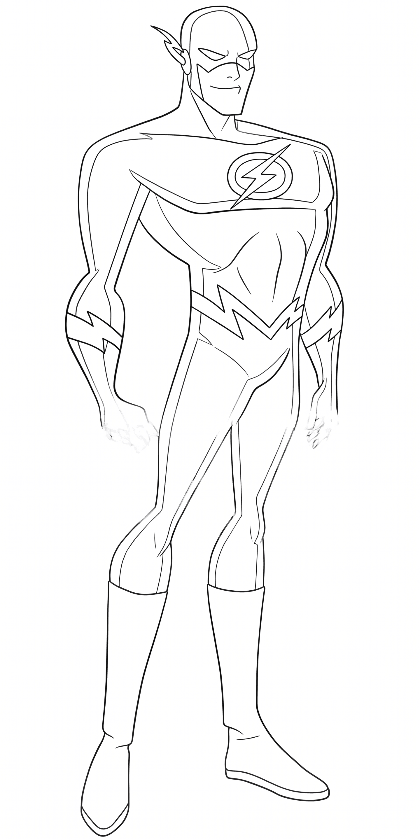 Flash DC para colorir