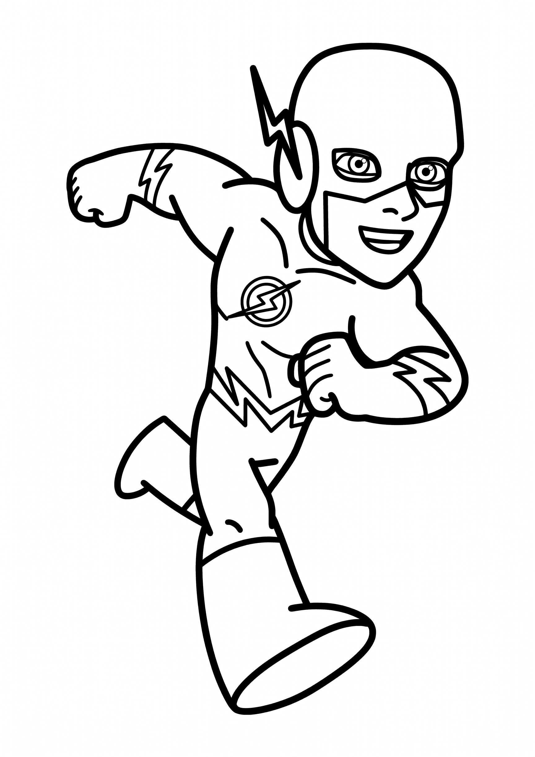 Flash infantil para colorir