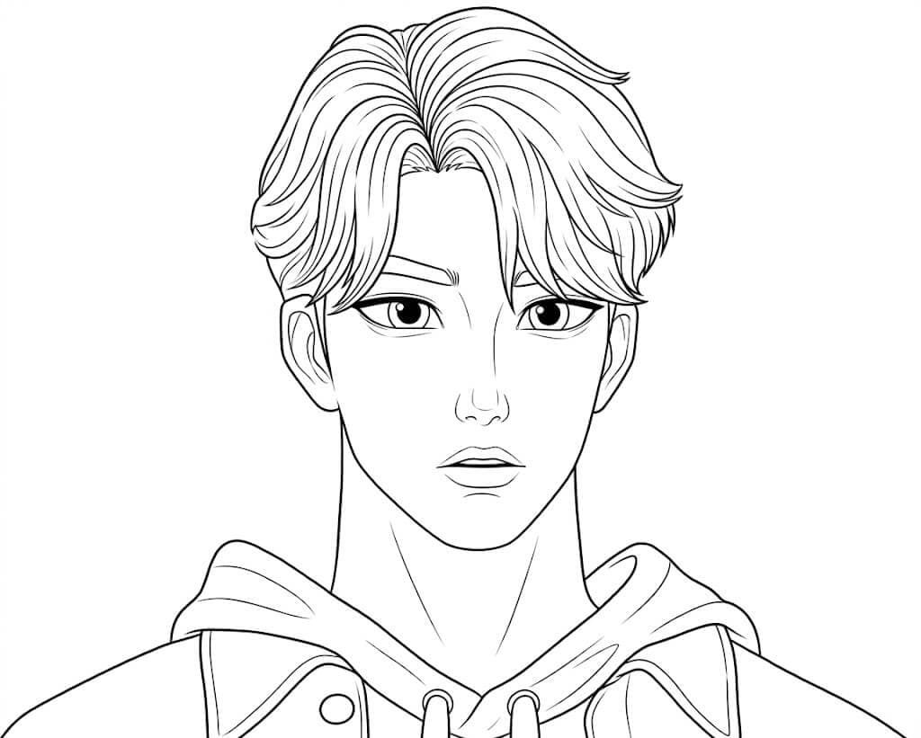 Jinu para colorir