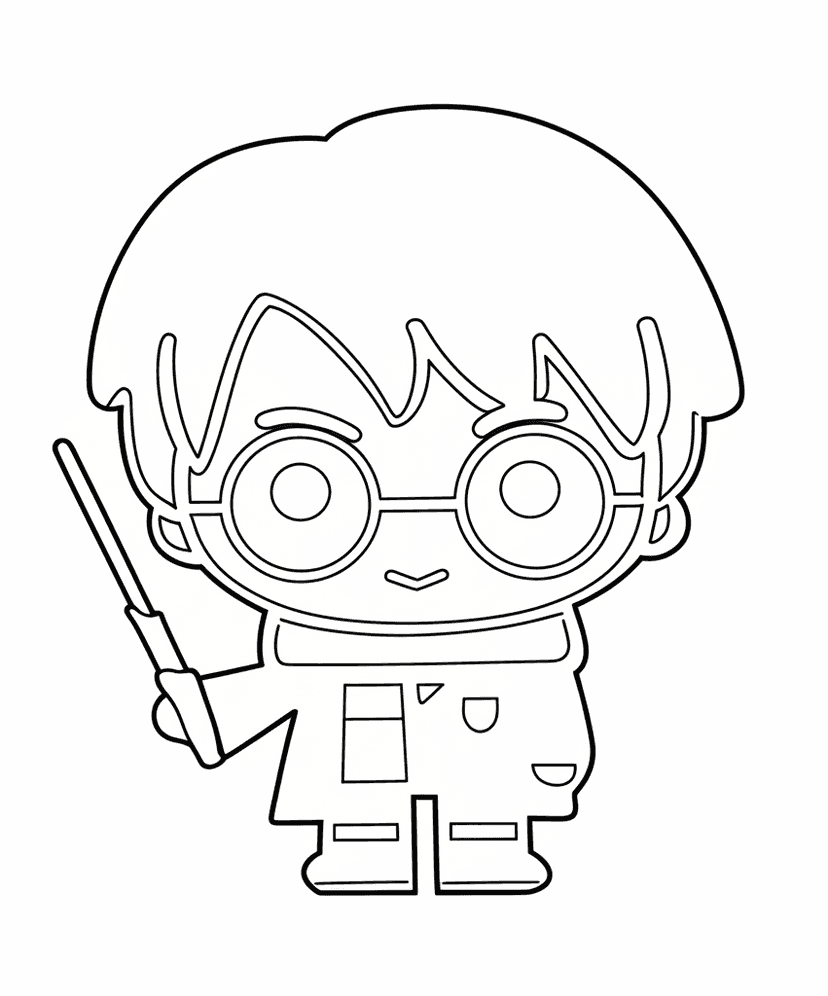 14 Desenhos de Harry Potter para colorir e imprimir