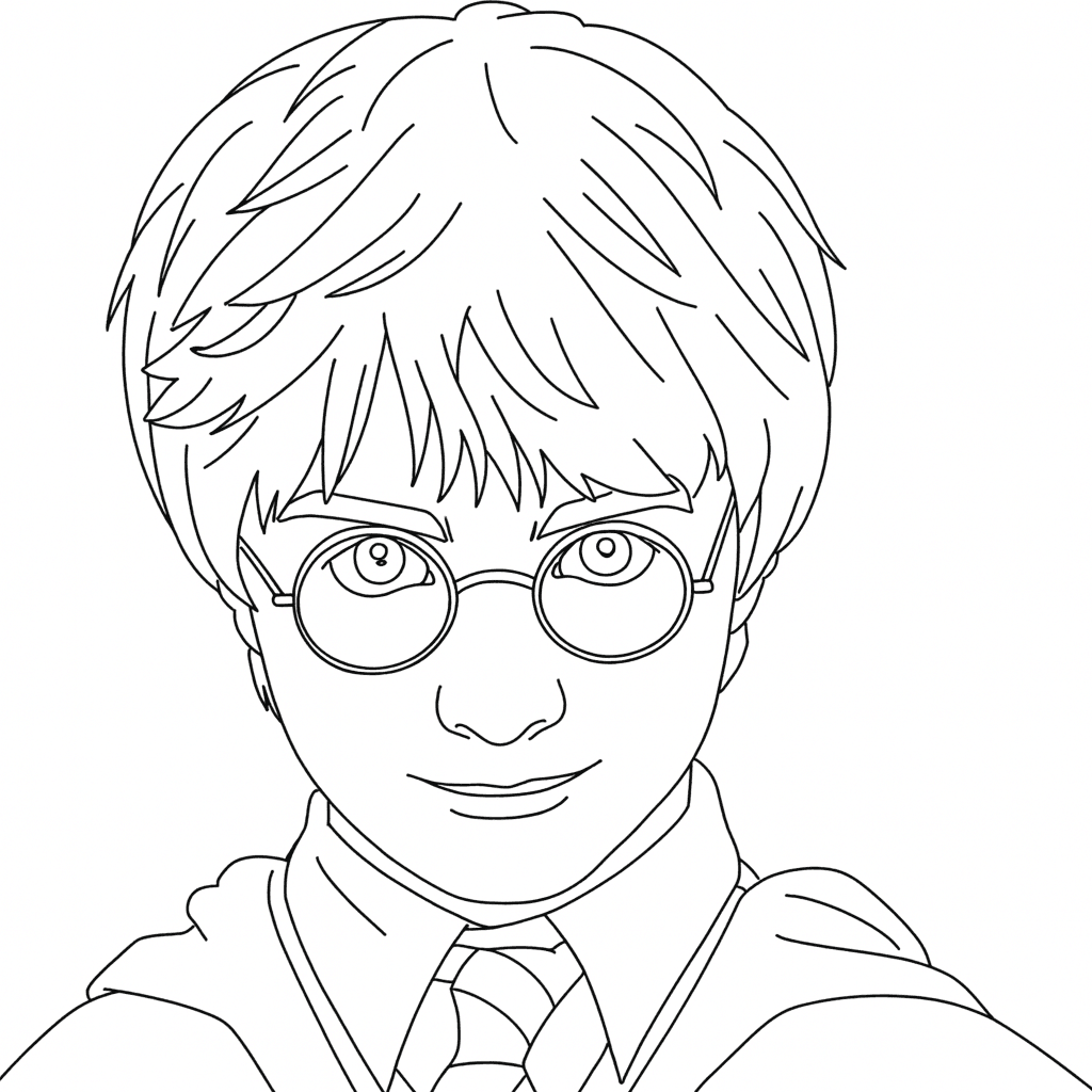 14 Desenhos de Harry Potter para colorir e imprimir