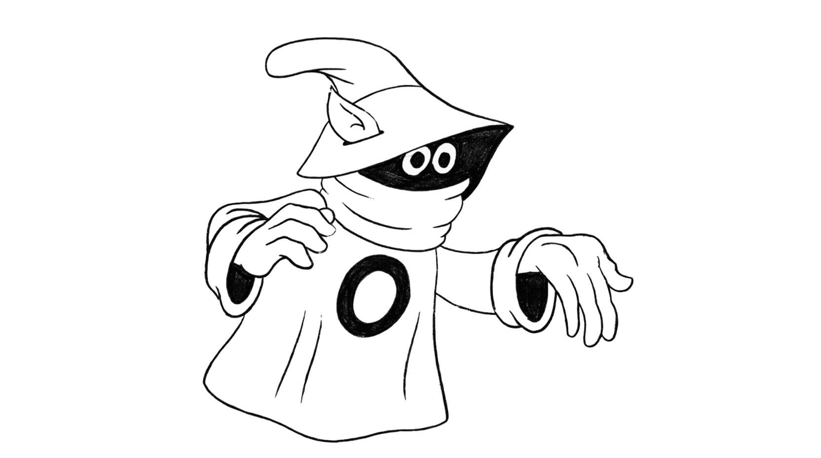 He-Man corpo completo para colorir