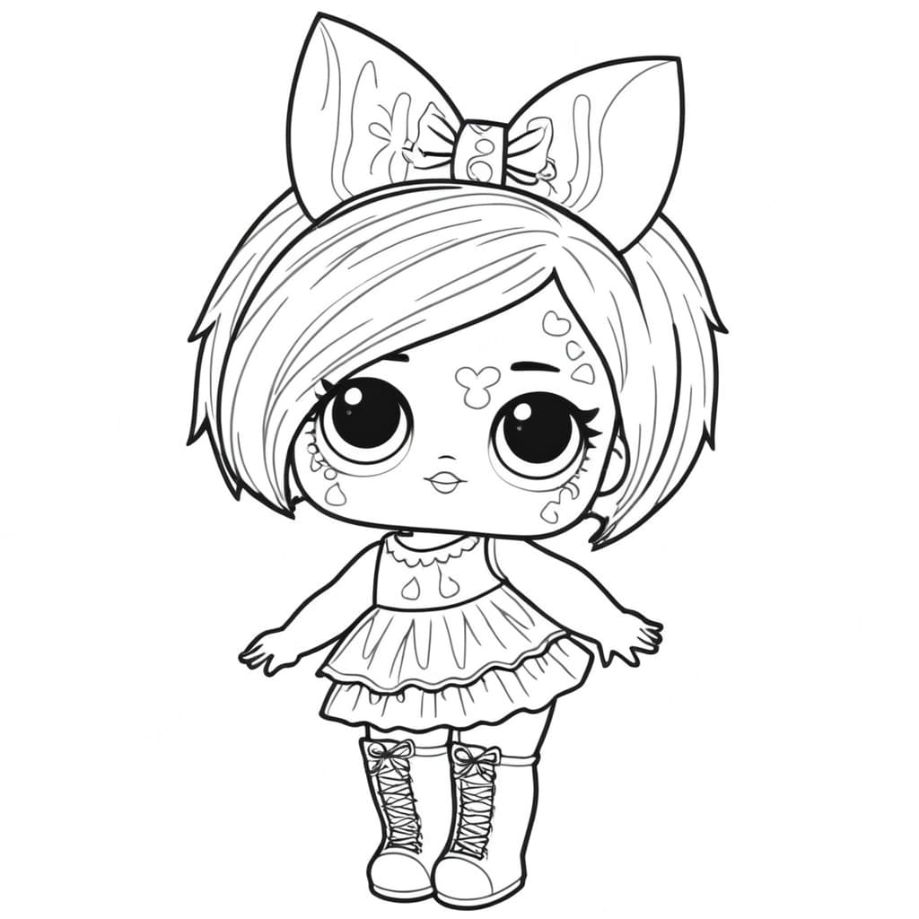 LOL com a cara pintada