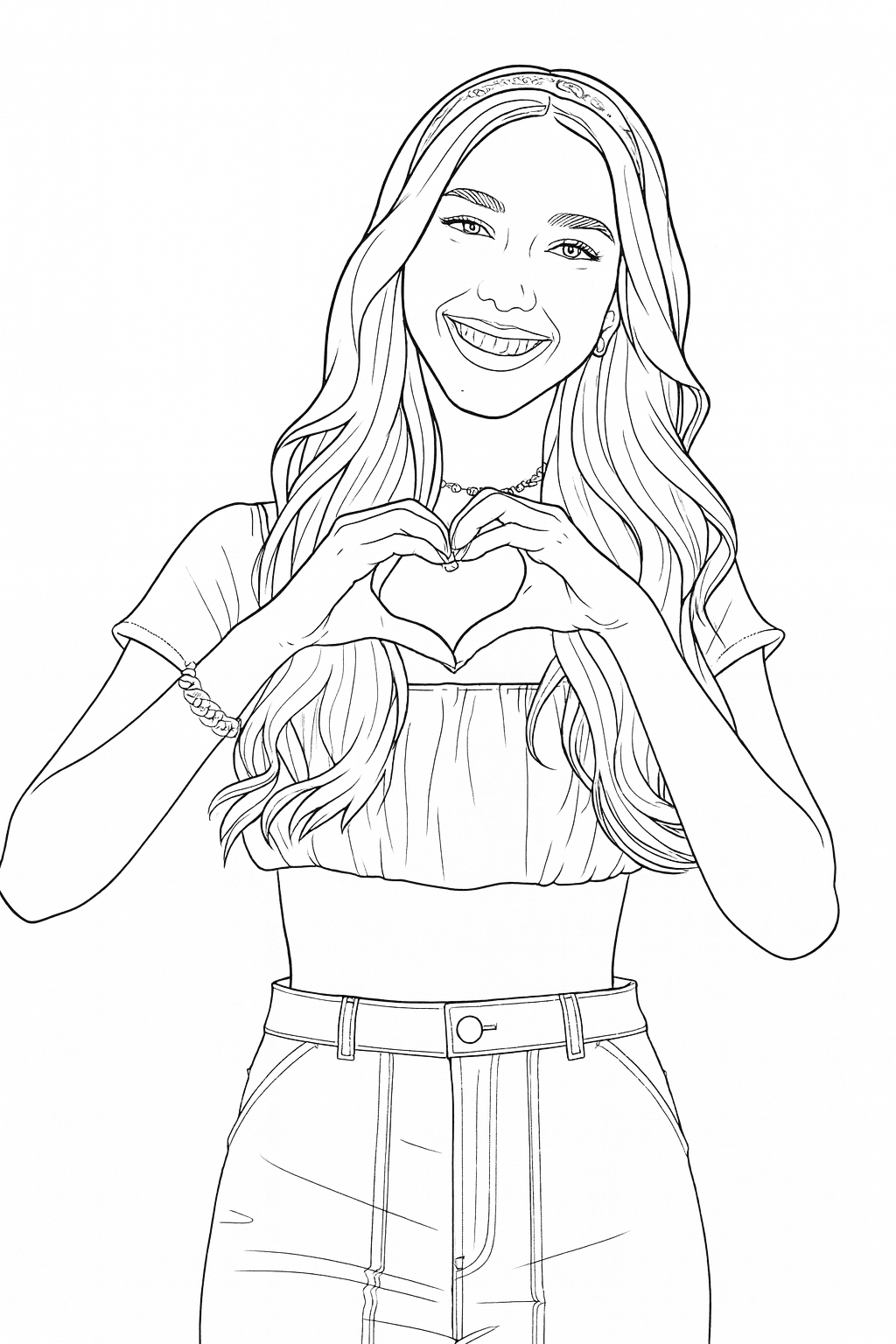 Luluca Desenho Para Colorir