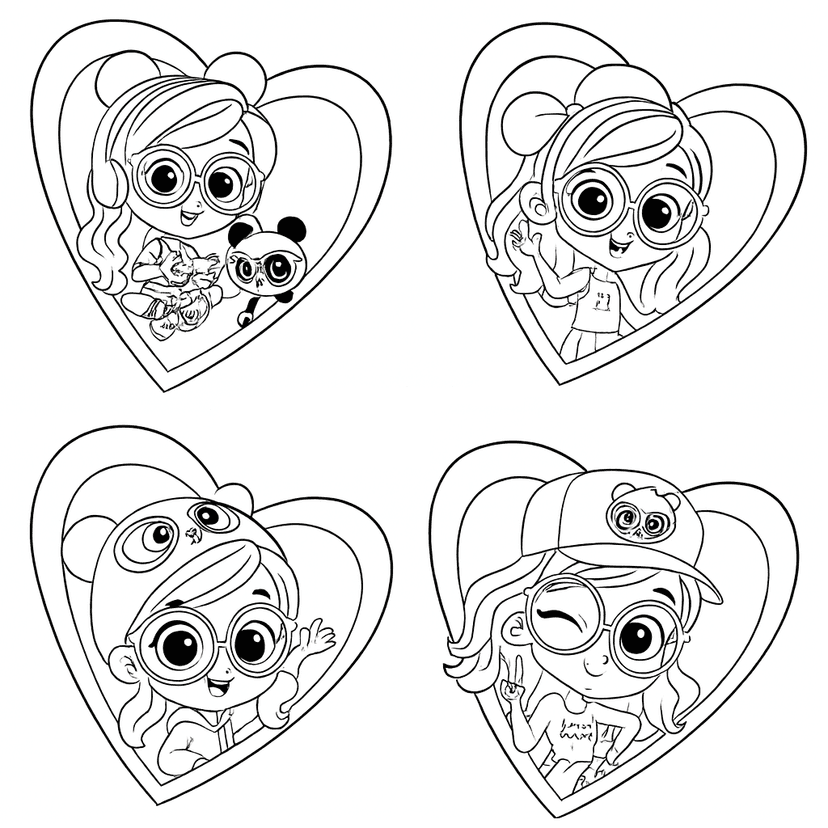 10 Desenhos da Luluca para colorir e imprimir