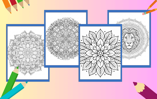 Mandalas para imprimir e colorir