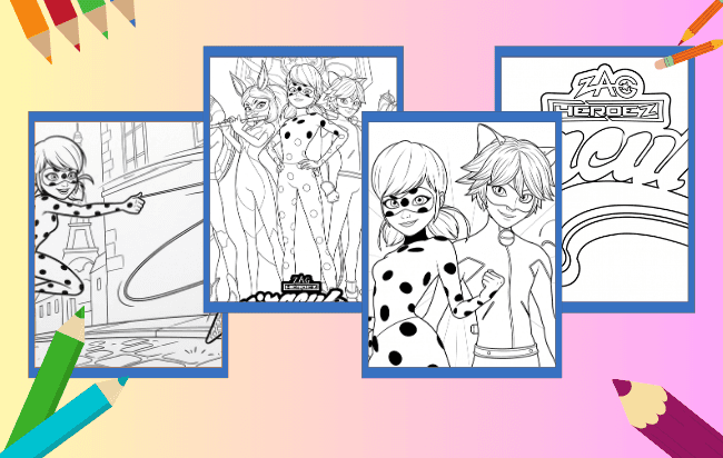Miraculous Para Colorir