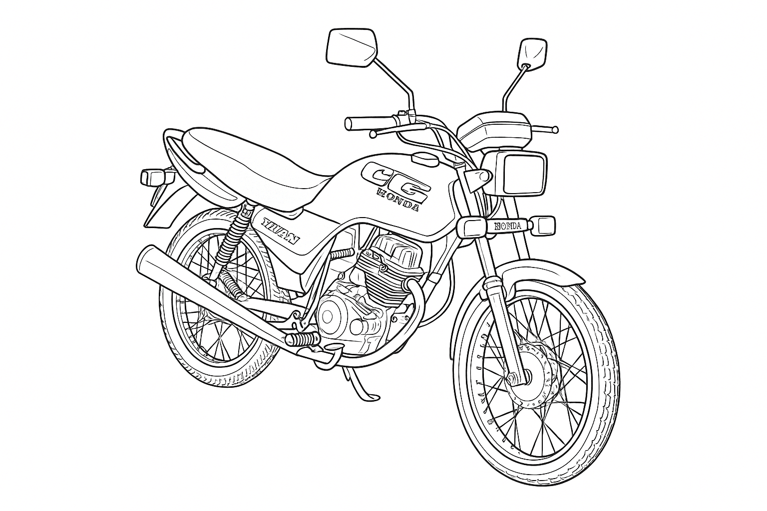 Fotos De Desenhos De Motos