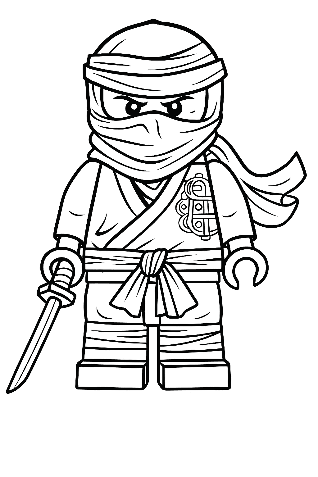 Lloyd Ninjago para colorir