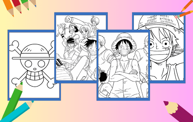 One Piece Para Colorir