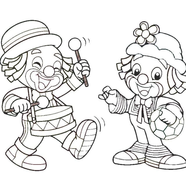10 Desenhos do Patati e Patatá para colorir