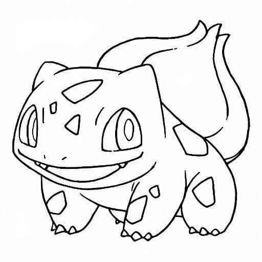 Bulbassauro para colorir