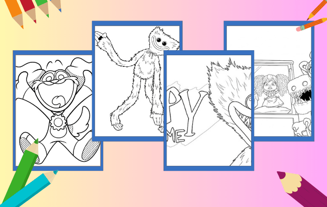 Poppy Playtime Para Colorir