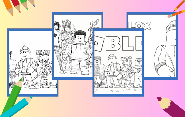 Roblox Para Colorir
