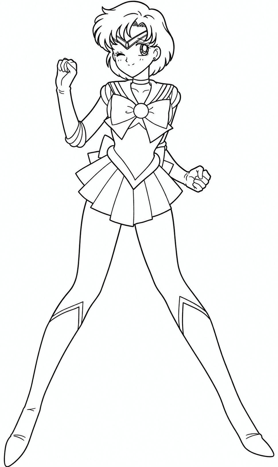 Ami Mizuno para colorir