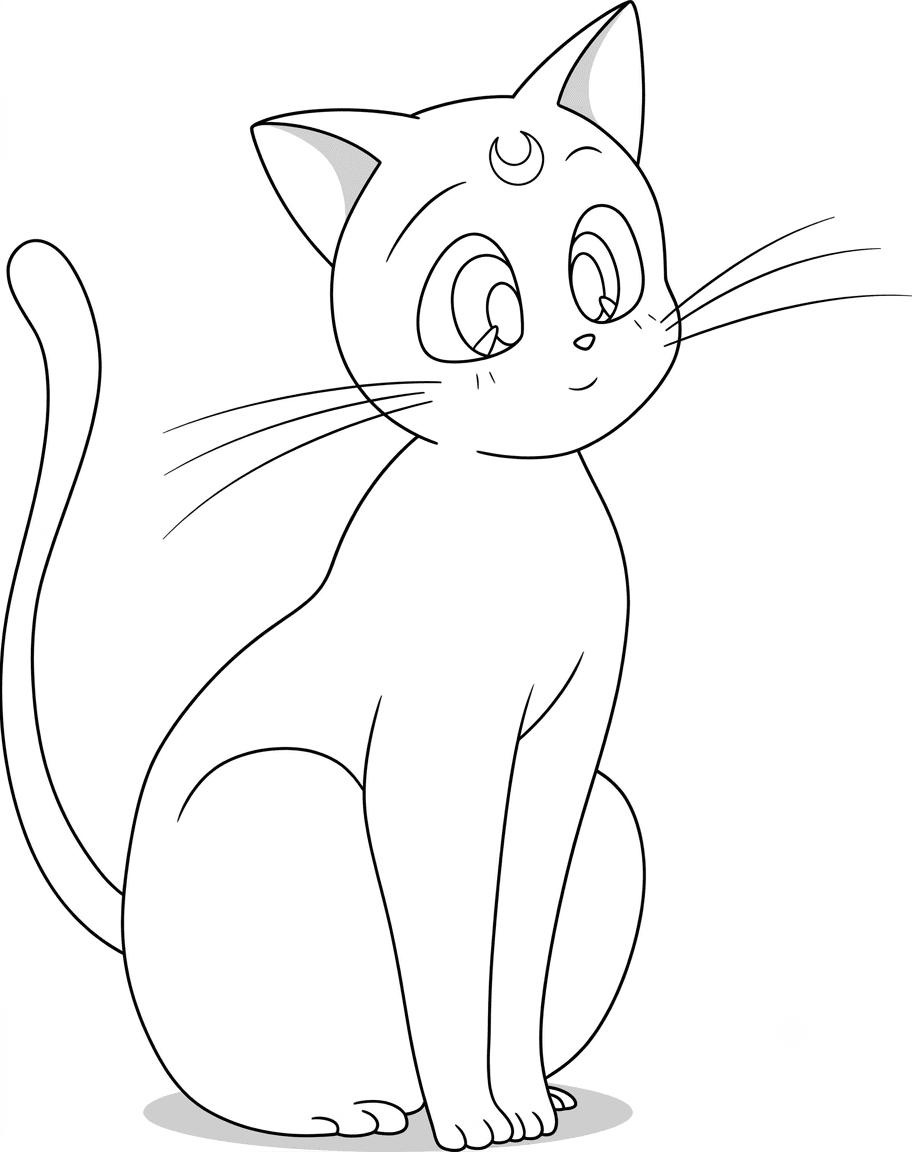 Artemis para colorir