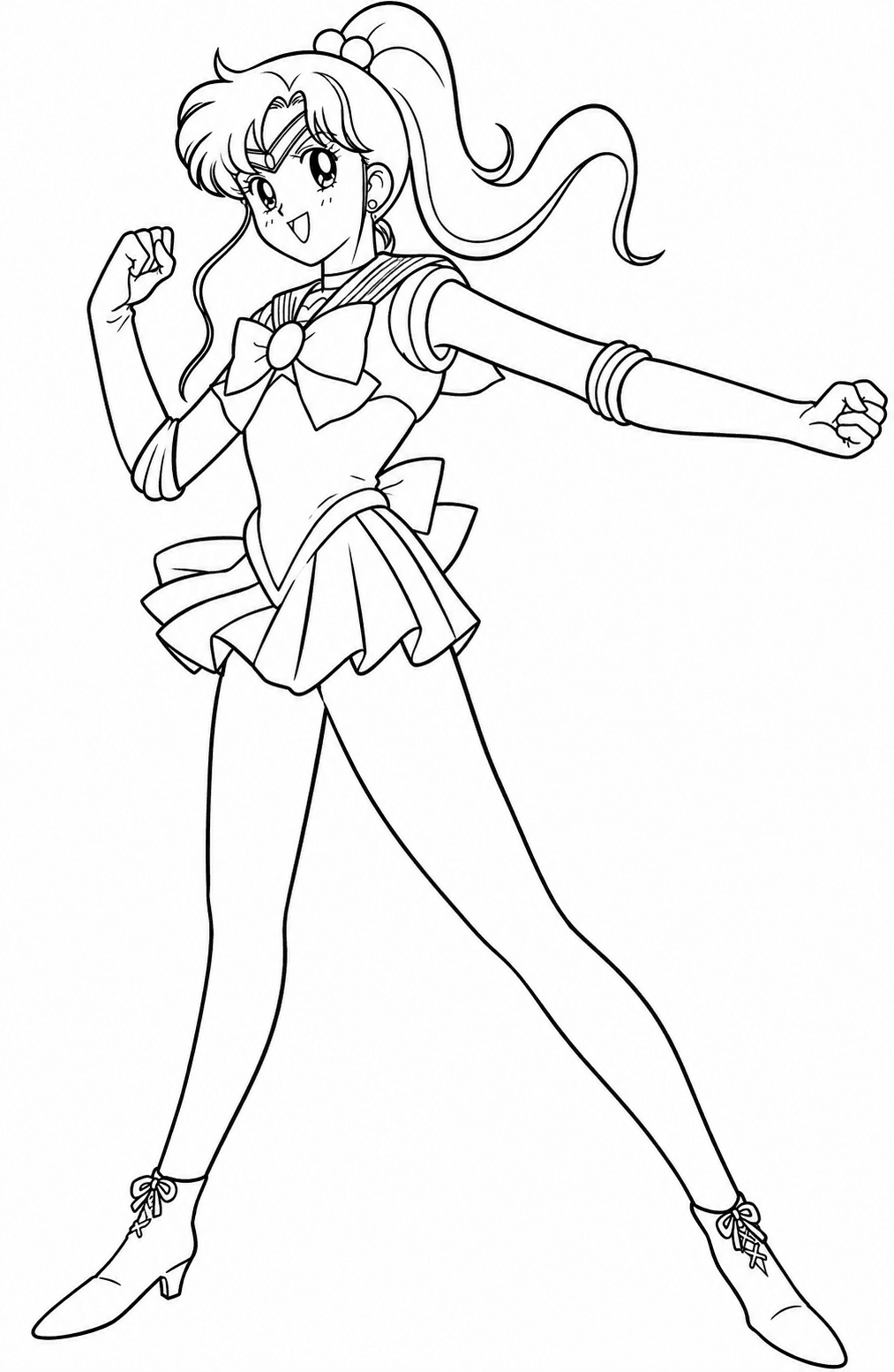 Makoto Kino para colorir