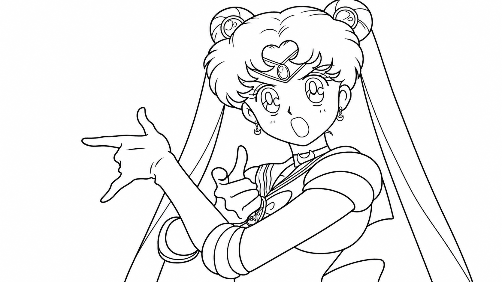 Usagi para colorir