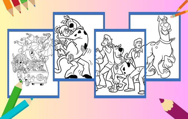 Scooby-Doo para Colorir