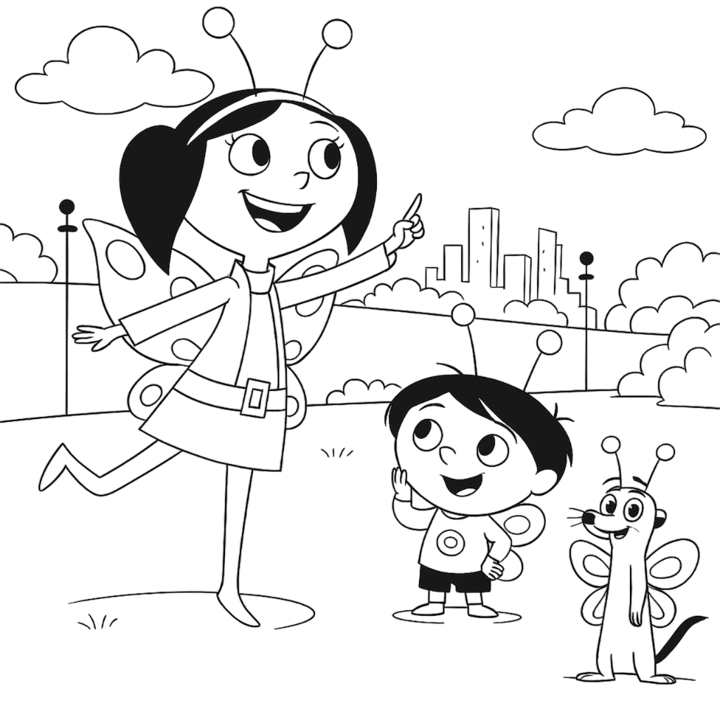 Desenhos Para Colorir Luna