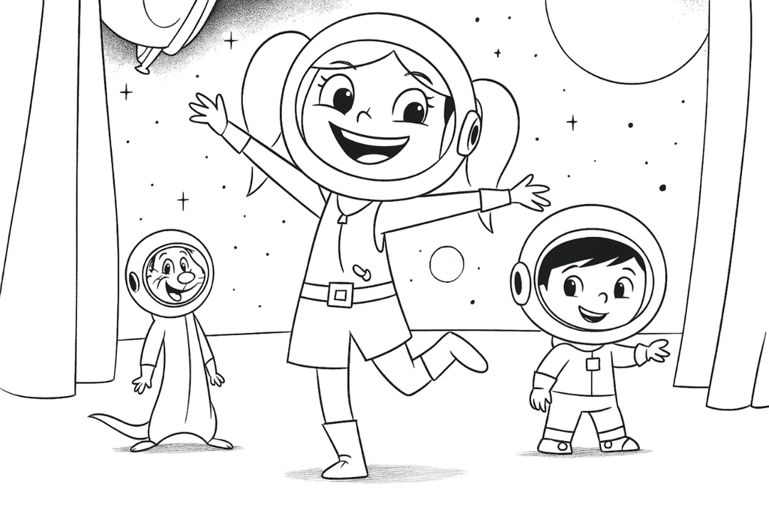 10 Desenhos do Show da Luna para colorir