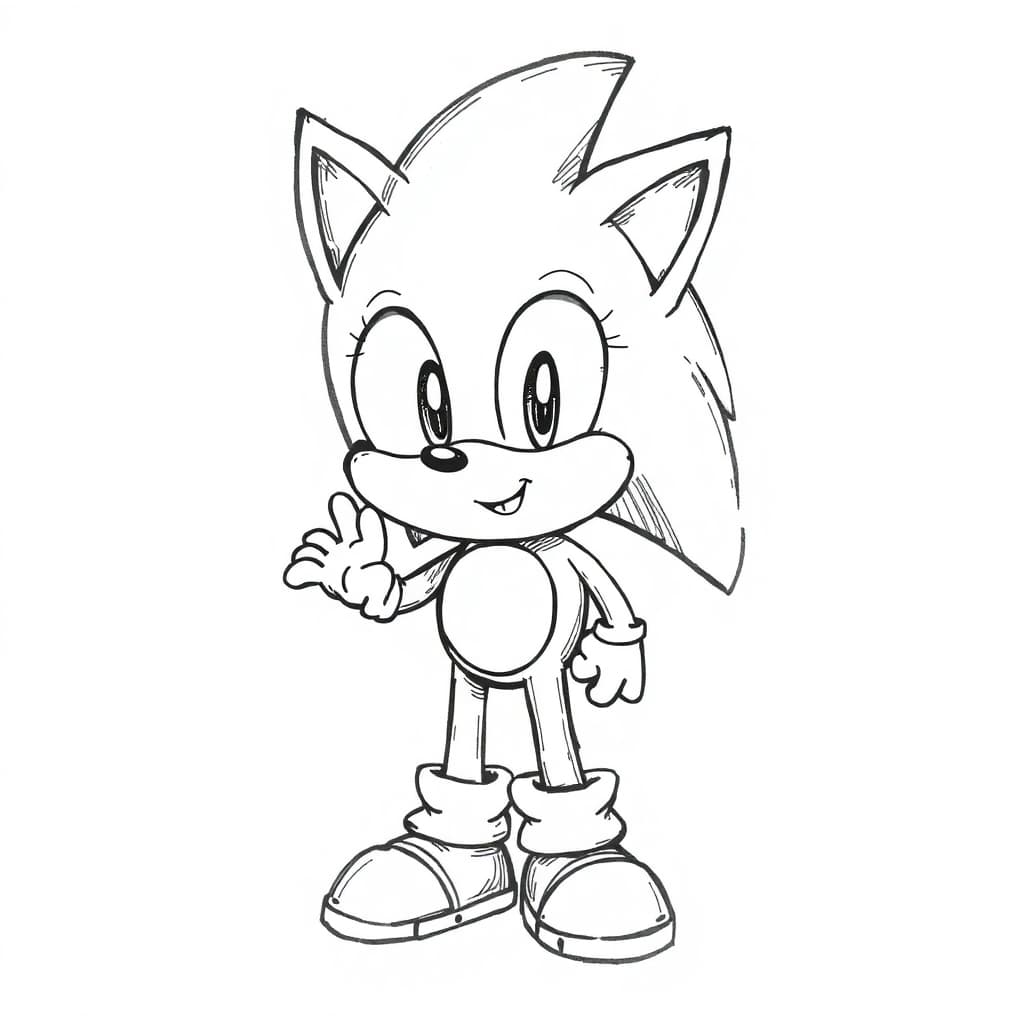 Sonic para pintar