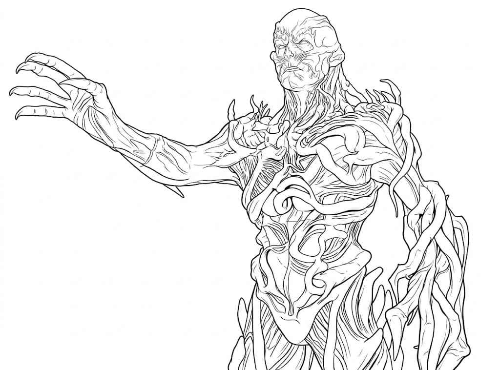 Vecna para colorir