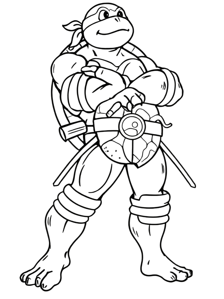 Rafael para colorir