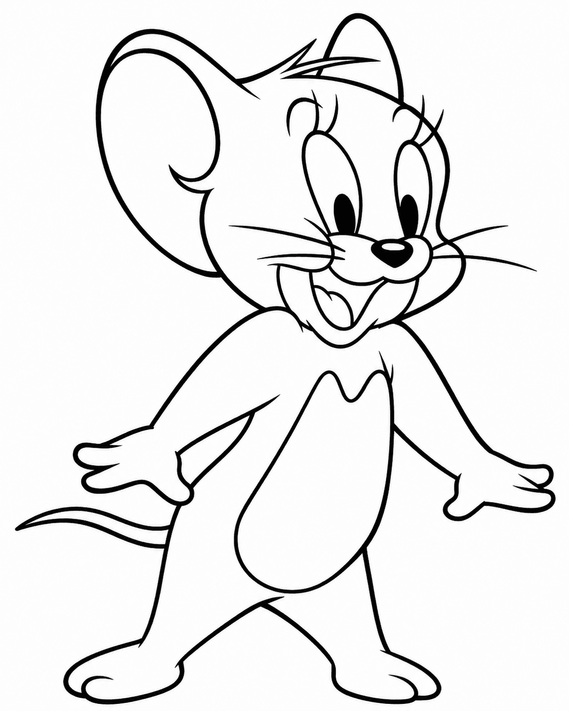 Jerry para colorir