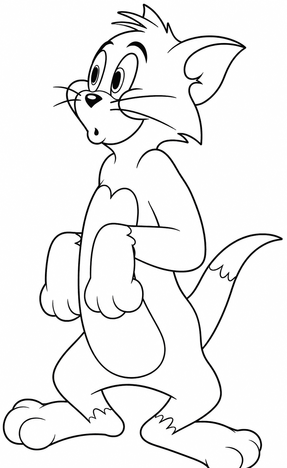 Tom para colorir