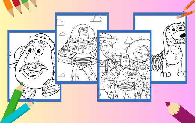 Toy Story Para Colorir