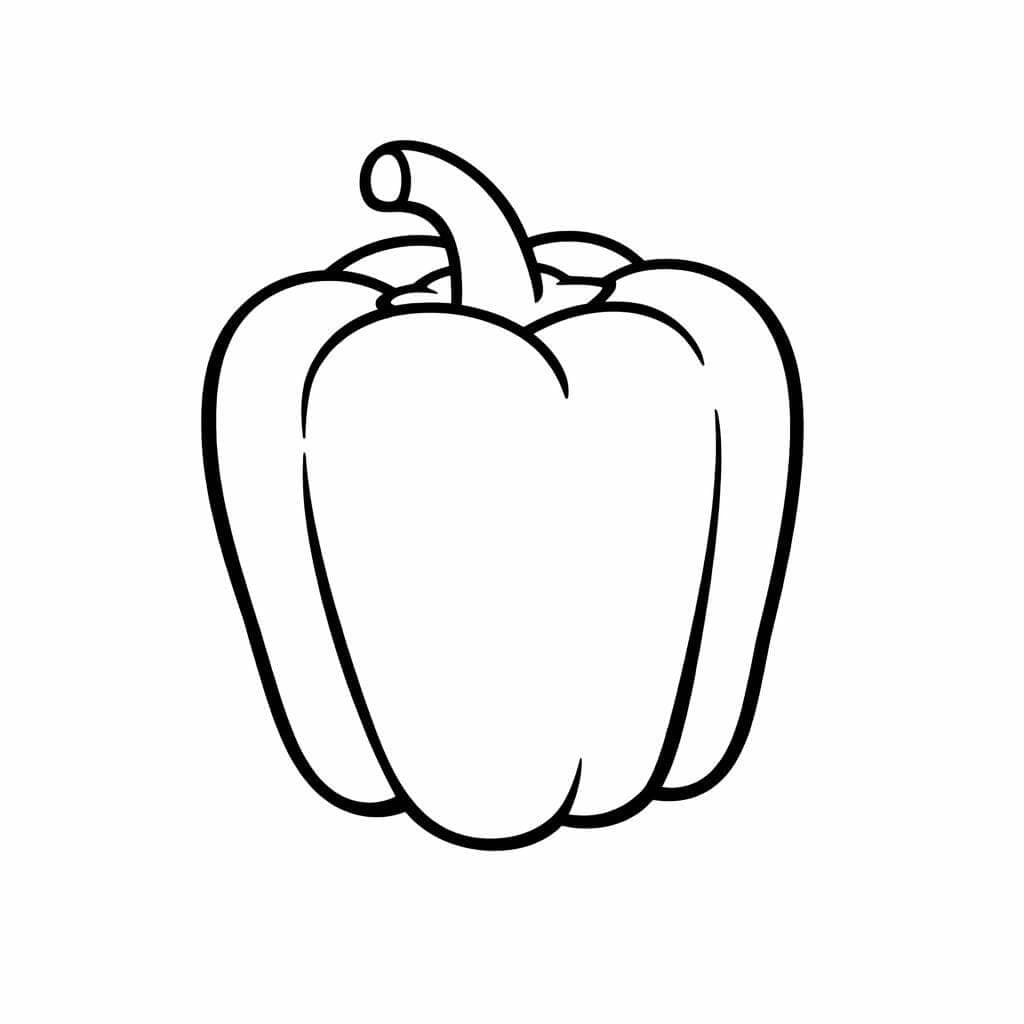Pimentão para colorir