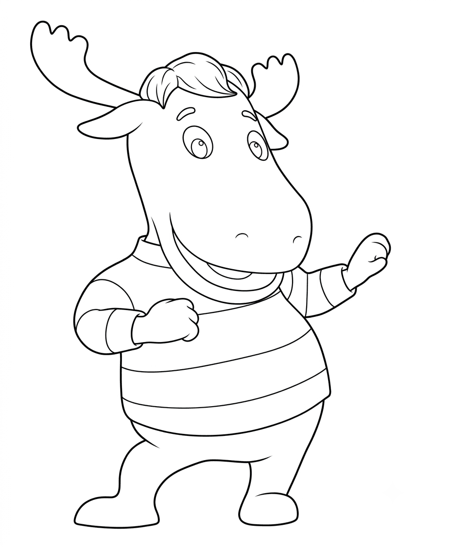 Tyrone para colorir