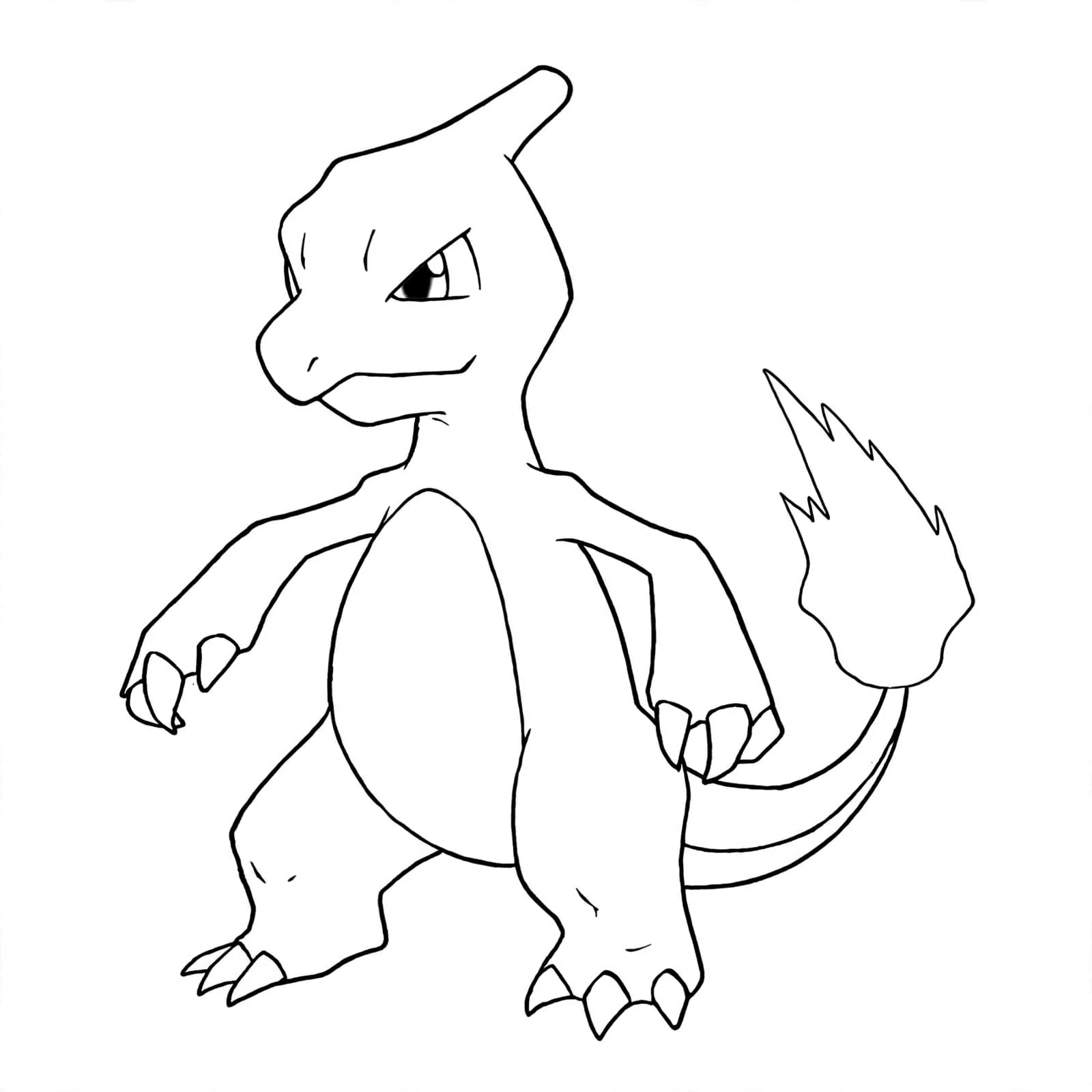Charmeleon para colorir