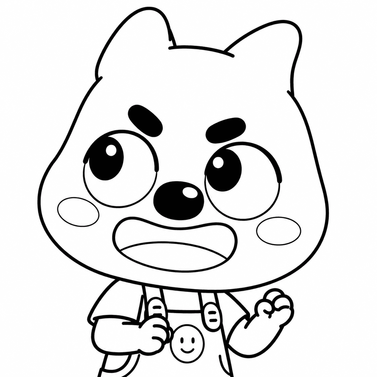 Dodo para colorir