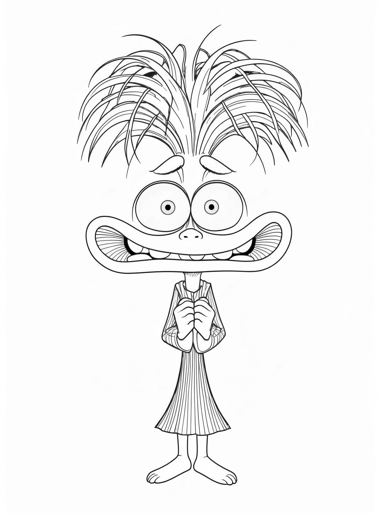 Ansiedade para colorir