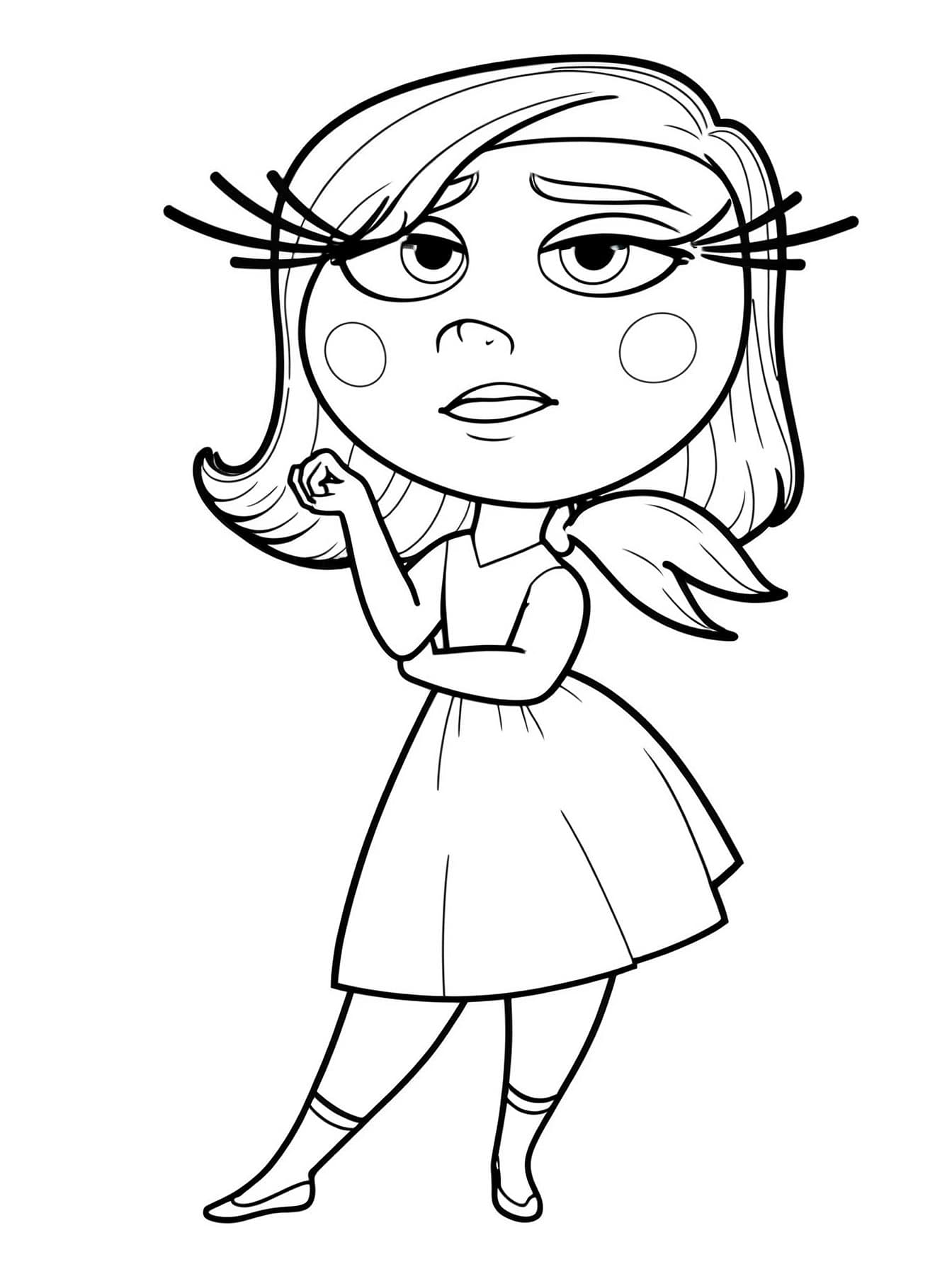 Nojinho para colorir