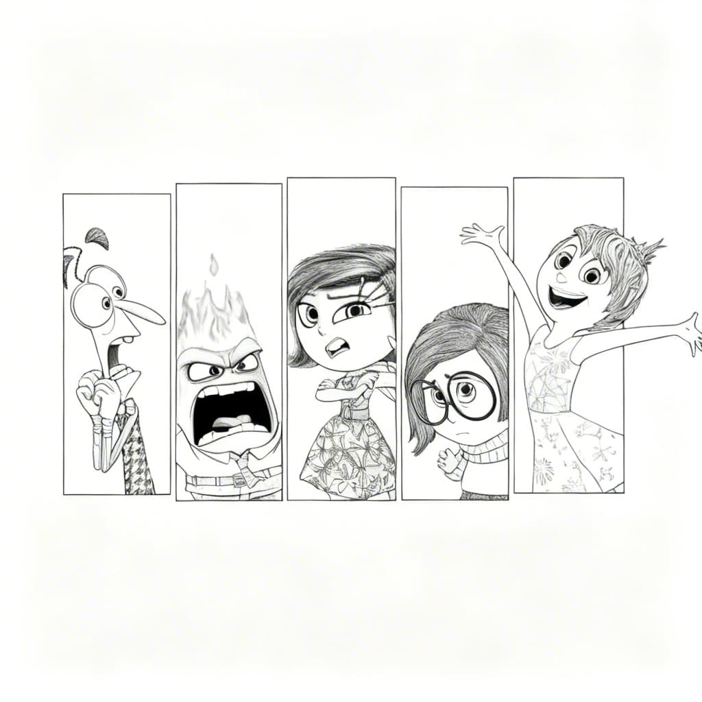 Alegria para colorir