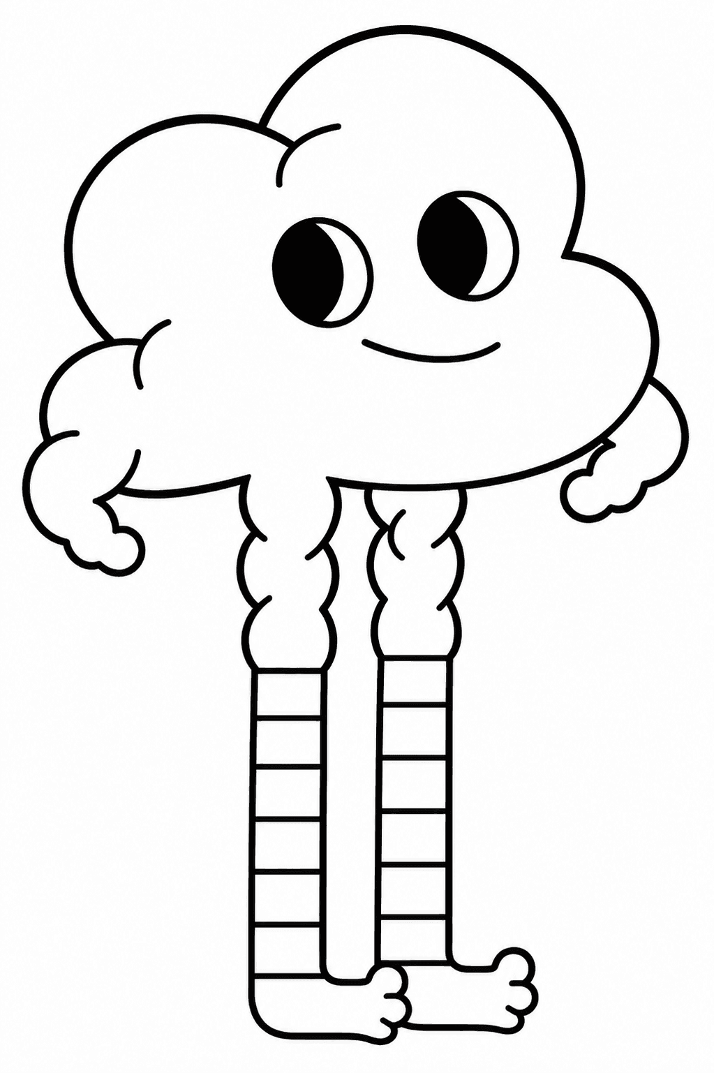 Masami de Gumball para colorir