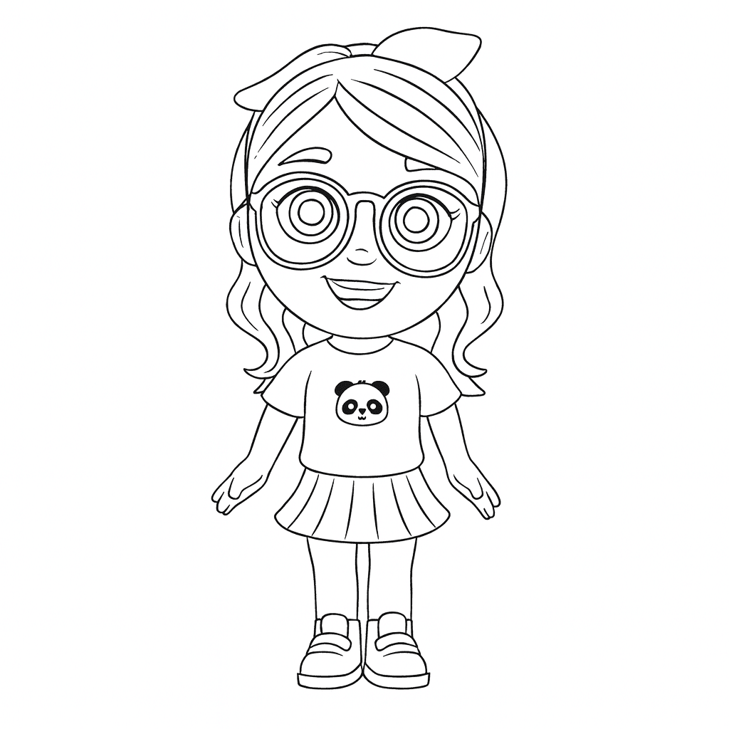 10 Desenhos da Luluca para colorir e imprimir