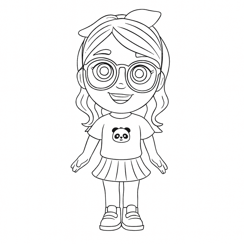 10 Desenhos da Luluca para colorir e imprimir